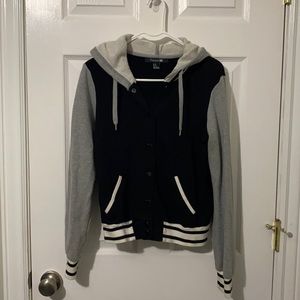 Cotton hooded jacket